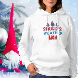 Gnome, Niedliche Damen, MAMA, Winterferien Hoodie