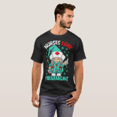 Gnome Nurses Love Shenanigans Nurse St Patricks Da T-Shirt (Vorne ganz)