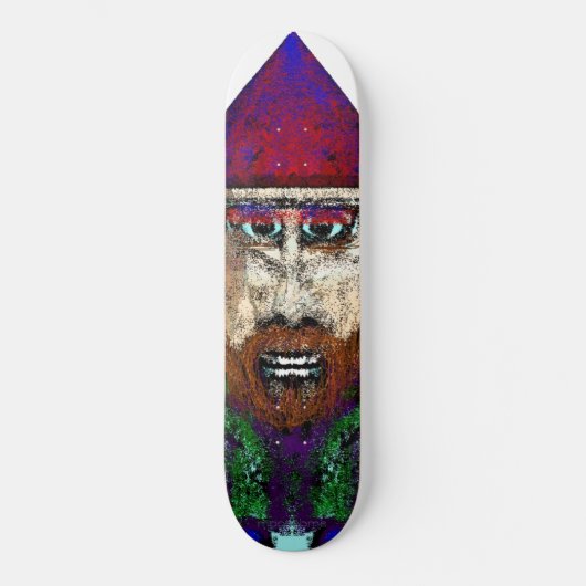 Gnome Nutcracker Skateboard (Vorderseite)