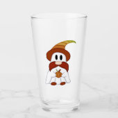 Gnome-O-Ween Geisterhexe Glas (Vorderseite)