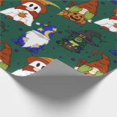 Gnome-o-Ween (Groß) Geschenkpapier (Ecke)