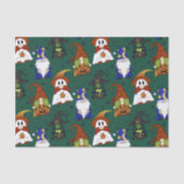 Gnome-o-Ween (Großes) Seidenpapier (Vorderseite)