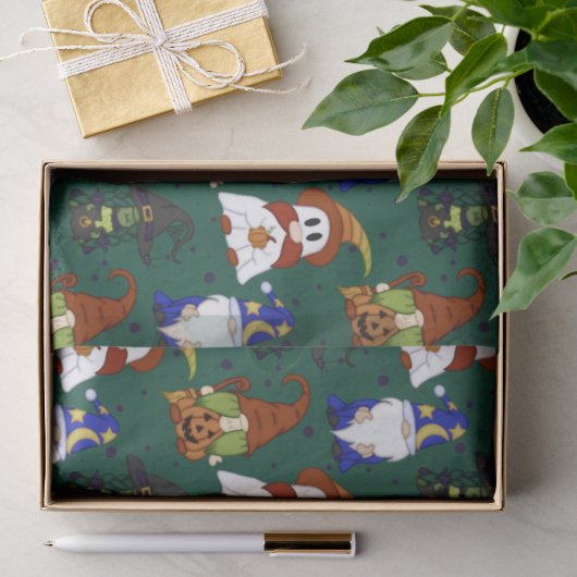 Gnome-o-Ween (Großes) Seidenpapier (Geschenk)