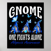 Gnome One kämpft allein Alopezie Bewusstsein 1 Poster (Vorne)