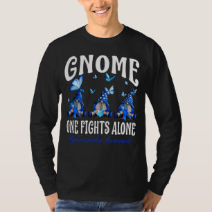Gnome One kämpft allein Hydrocephalus Bewusstsein T-Shirt