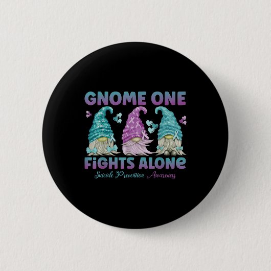 Gnome One kämpft allein mit den Auszeichnungen zur Button (Vorderseite)