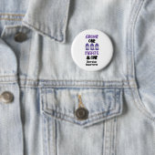 Gnome One kämpft allein Purple Ribbon Überdosis-Be Button (Beispiel)