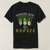 Gnome PACU Nurses Funny Irish Nurse St Patricks Da T-Shirt (Design vorne)