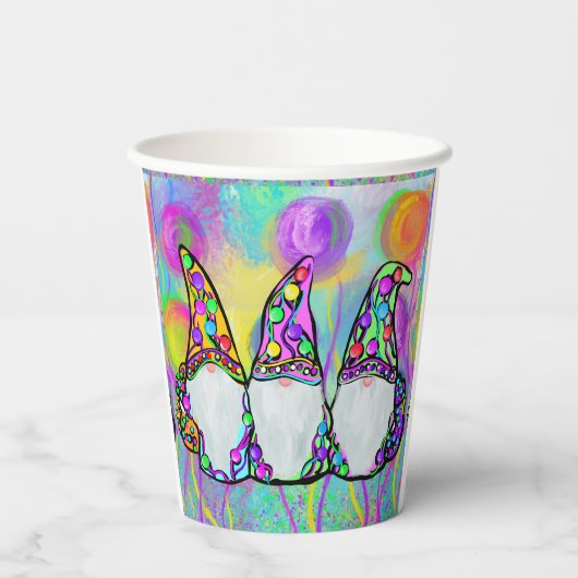 GNOME PAPPBECHER (Rückseite)