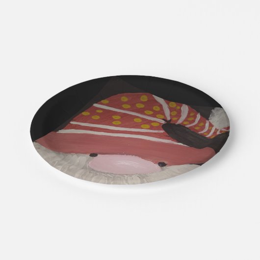 Gnome Pappteller (Schrägansicht)