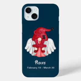 Gnome Pisces Astrologie Sign Angel Case-Mate iPhone Hülle