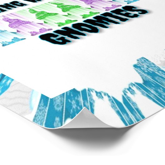 Gnome Poster (Ecke)