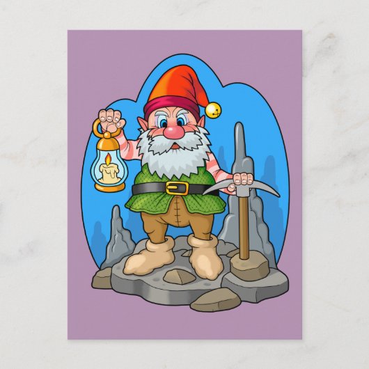 Gnome Postkarte (Vorderseite)
