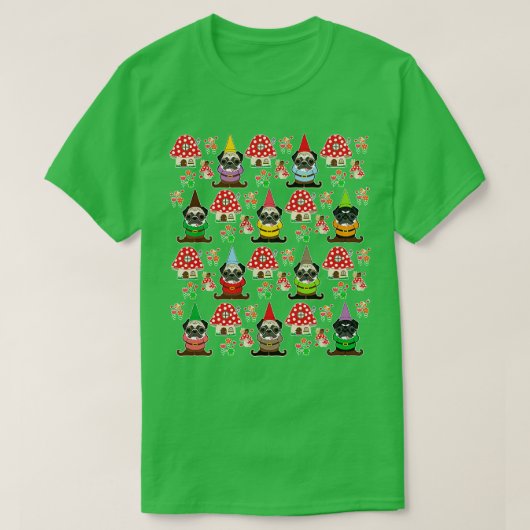 Gnome-Pugs T-Shirt (Design vorne)