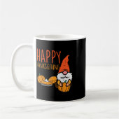 Gnome Pumpkin Niedlich Fall Männer Wom Kaffeetasse (Links)