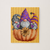 Gnome Pumpkin Trio Puzzle (Vertikal)