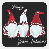 Gnome Quadratischer Aufkleber (Vorderseite)