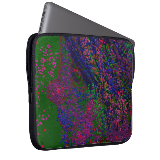 Gnome Quilted Pattern Laptop Sleeve (Vorne Rechts)