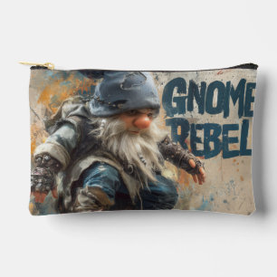 Gnome-Rebell Skateboarding-Grafik Zubehörtasche