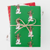Gnome Reindeer Geschenkpapier Set (Beispiel)