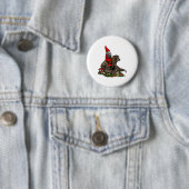 Gnome Riding a Sloth Button (Beispiel)