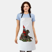 Gnome Riding a Sloth Schürze (Getragen)