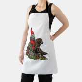 Gnome Riding a Sloth Schürze (InSitu)