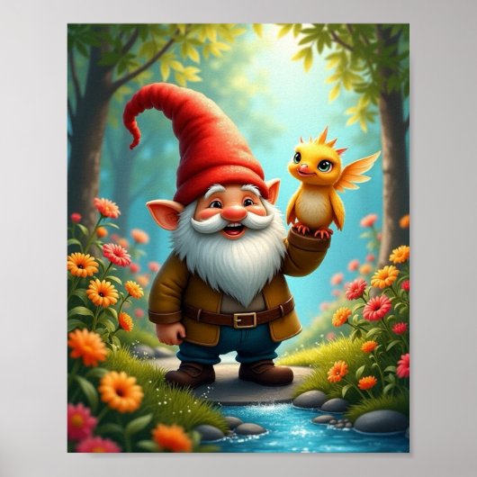 Gnome Room Poster (Vorne)