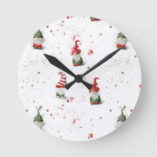Gnome Runde Wanduhr