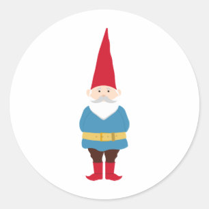 Gnome Runder Aufkleber
