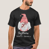 Gnome Sagittarius Astrologie Sign Angel Unisex T-Shirt (Vorderseite)