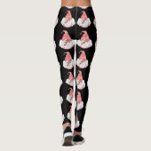 Gnome Sagittarius Astrologie Signatur Engel Leggin Leggings (Rückseite)