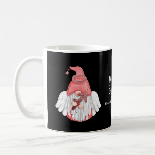Gnome Sagittarius Astrologie Signieren Engel Ihren Kaffeetasse (Links)