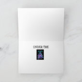 GNOME SAGT: "TREFFE MICH UNTER DEM MISTLETOE" KARTE (Innenseite)