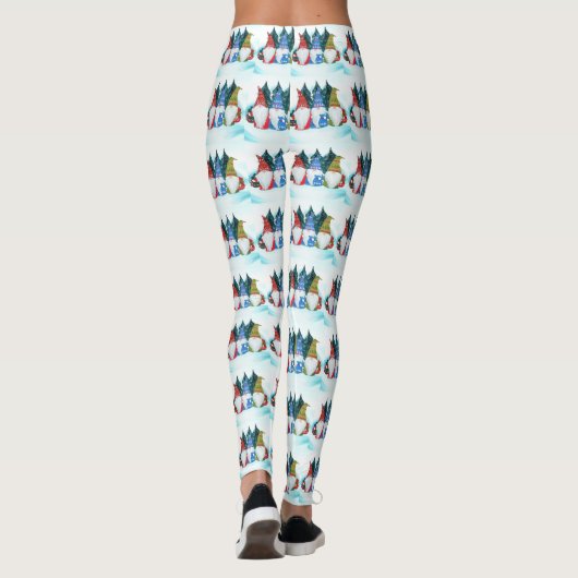 Gnome Santa Leggings (Rückseite)
