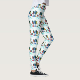 Gnome Santa Leggings