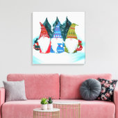 Gnome Santa Leinwanddruck (Insitu (Wohnzimmer))