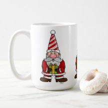 Gnome Santa Tasse
