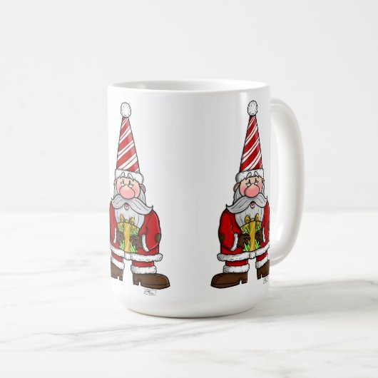 Gnome Santa Tasse (VorderseiteRechts)