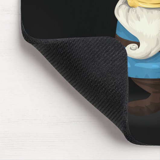 Gnome Sayin - Do You Know What I Am Saying Funny Mousepad (Ecke)