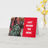 GNOME SAYS **GLÜCKLICH 50. GEBURTSTAG** Karte (Gelbe Blume)