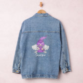 Gnome Scorpio Astrologie Signatur Angel Womens Jeansjacke (Hangar)