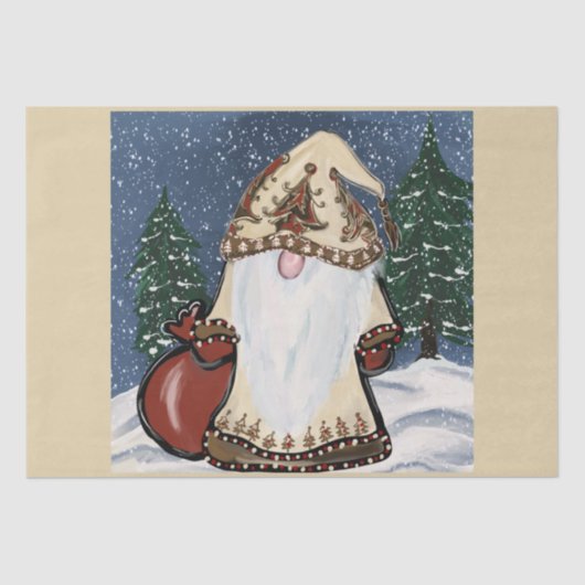 GNOME SEIDENPAPIER (Vorderseite)