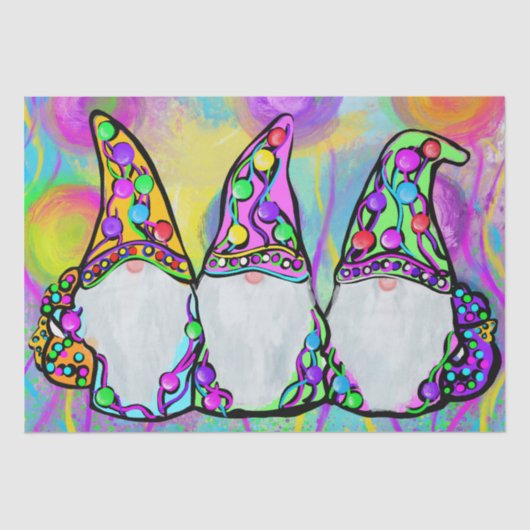 GNOME SEIDENPAPIER (Vorderseite)