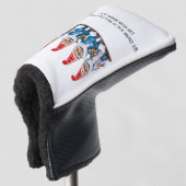 Gnome-Serie Golf Headcover (3/4 Vorderseite)