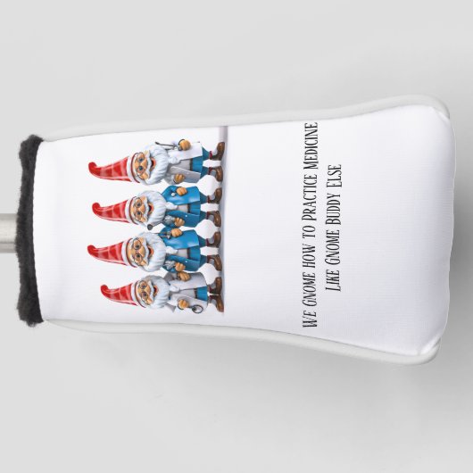 Gnome-Serie Golf Headcover (Vorderseite)