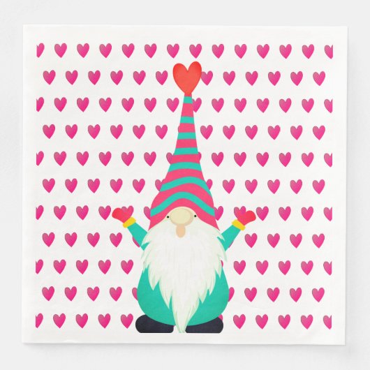 Gnome Serviette (Vorderseite)
