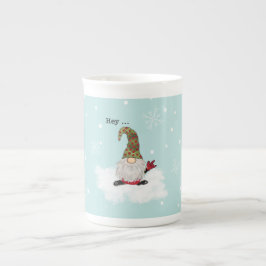 Gnome signs I Love you Mug Porzellantasse