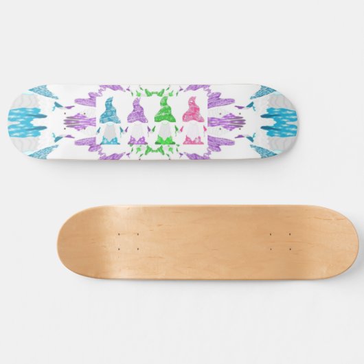 Gnome Skateboard (Horizontal)