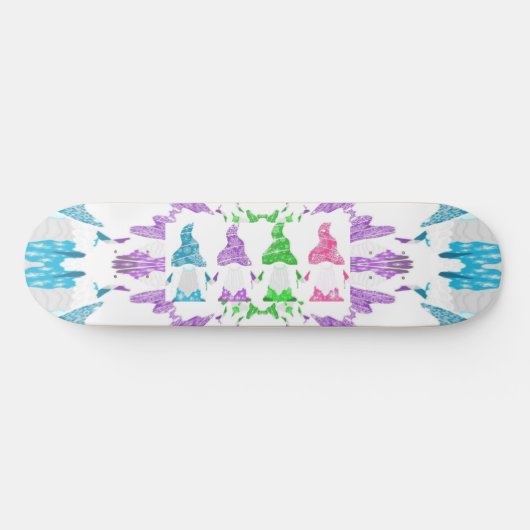 Gnome Skateboard (Horizontal)